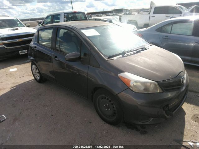 TOYOTA YARIS 2013 jtdktud38dd542764