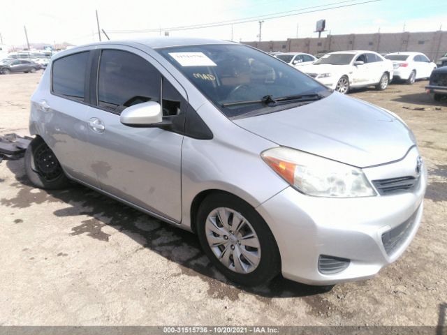 TOYOTA YARIS 2013 jtdktud38dd552839