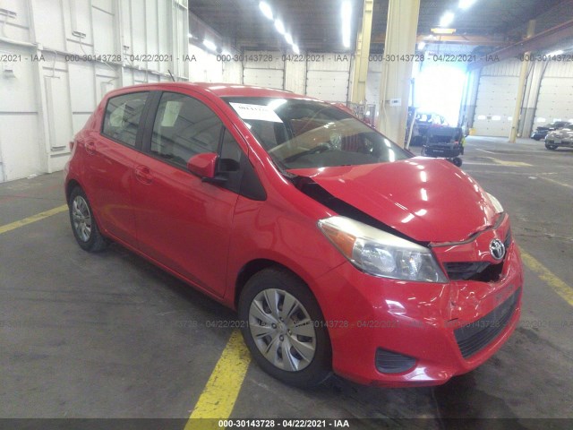 TOYOTA YARIS 2014 jtdktud38ed578231