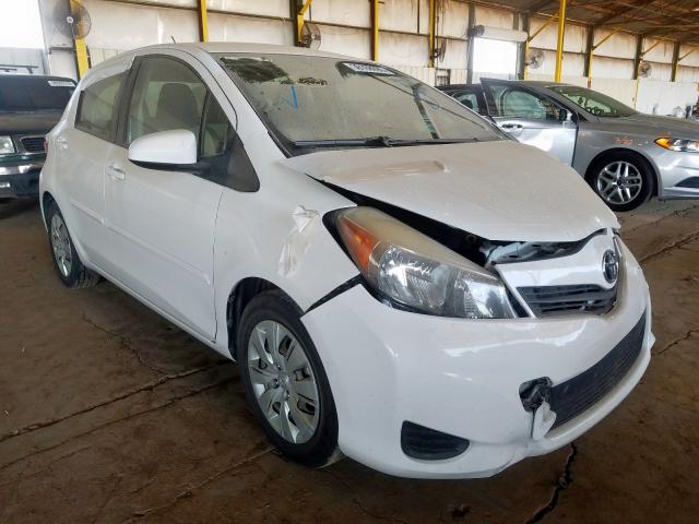 TOYOTA YARIS 2014 jtdktud38ed591142