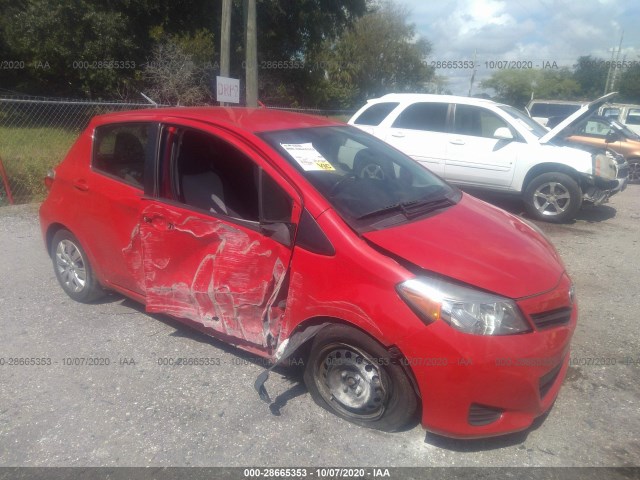 TOYOTA YARIS 2014 jtdktud38ed591593