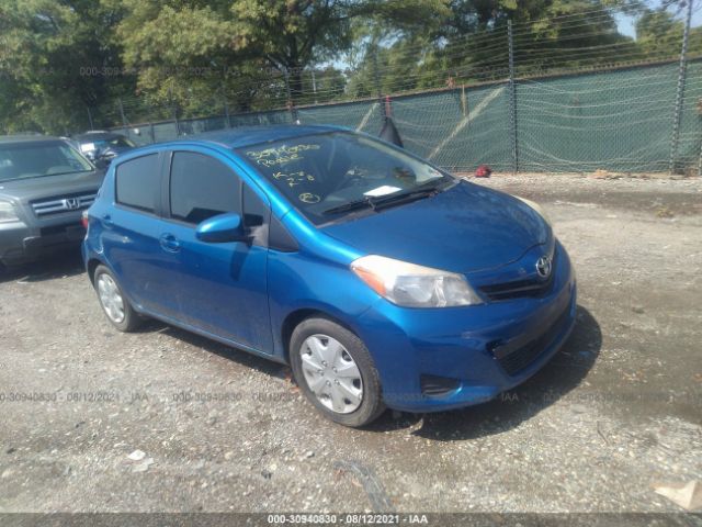 TOYOTA YARIS 2012 jtdktud39cd505446