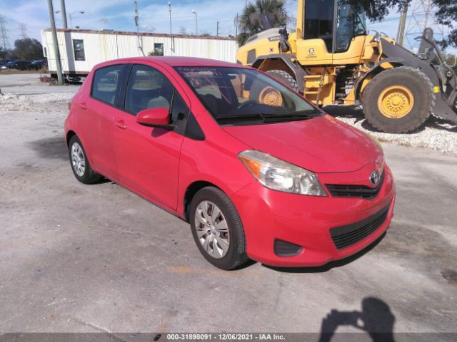 TOYOTA YARIS 2012 jtdktud39cd535658