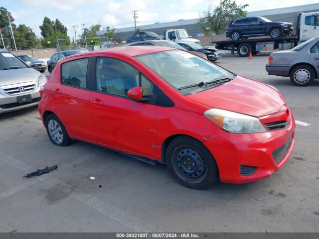 TOYOTA YARIS 2013 jtdktud39dd544460