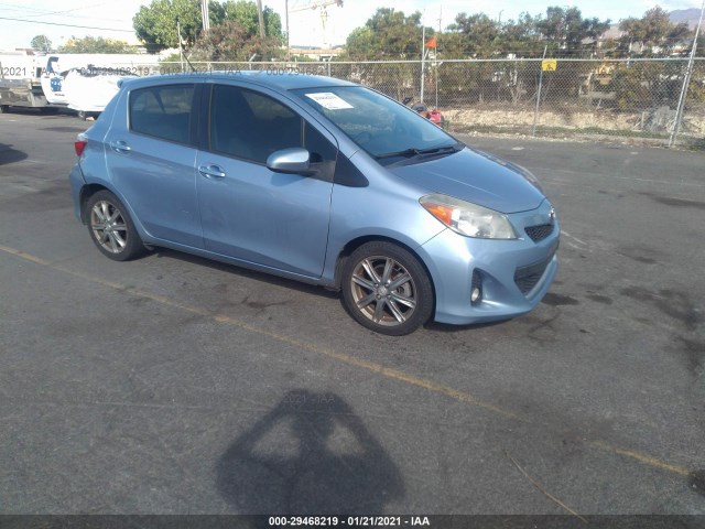 TOYOTA YARIS 2013 jtdktud39dd549139