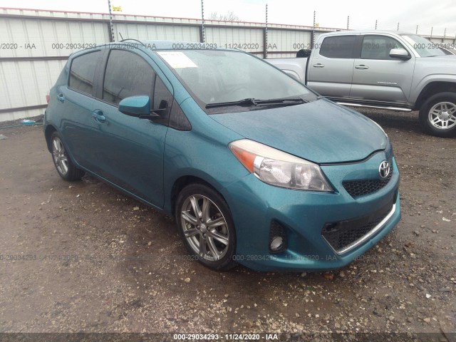 TOYOTA YARIS 2013 jtdktud39dd552090