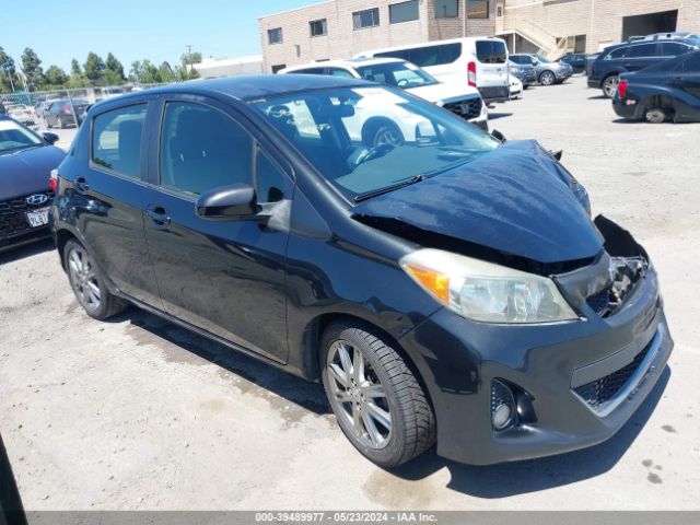 TOYOTA YARIS 2013 jtdktud39dd554955