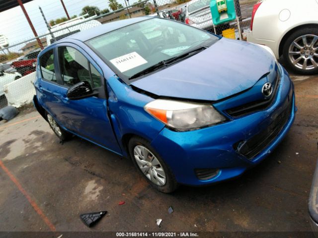 TOYOTA YARIS 2013 jtdktud39dd556270