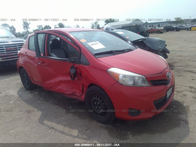 TOYOTA YARIS 2013 jtdktud39dd557578