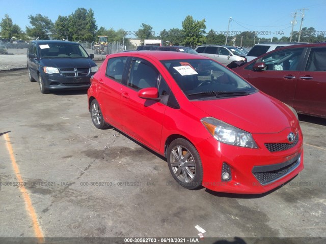 TOYOTA YARIS 2012 jtdktud3xcd533112