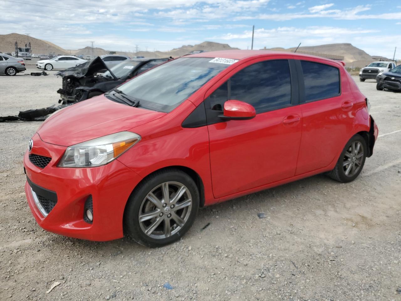 TOYOTA YARIS 2012 jtdktud3xcd539265