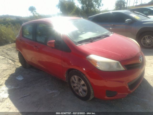 TOYOTA YARIS 2013 jtdktud3xdd547044