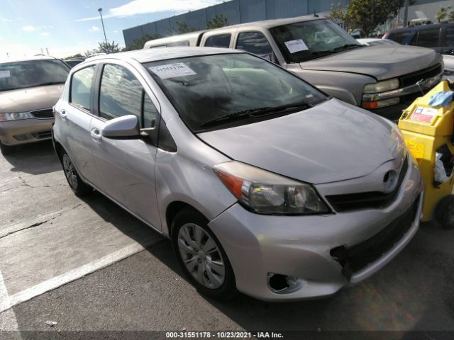 TOYOTA YARIS 2014 jtdktud3xed575556