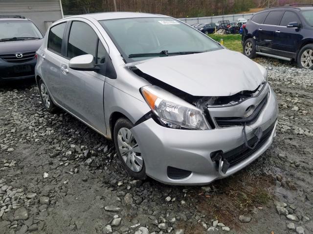 TOYOTA YARIS 2014 jtdktud3xed587867