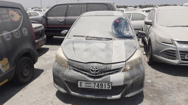 TOYOTA YARIS 2012 jtdkw9d31cd508071