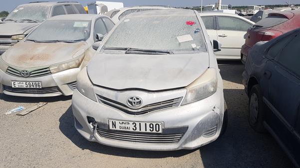 TOYOTA YARIS 2012 jtdkw9d31cd515179