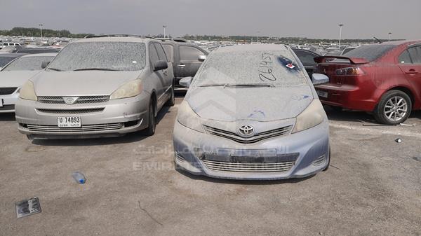 TOYOTA YARIS 2012 jtdkw9d31cd515392