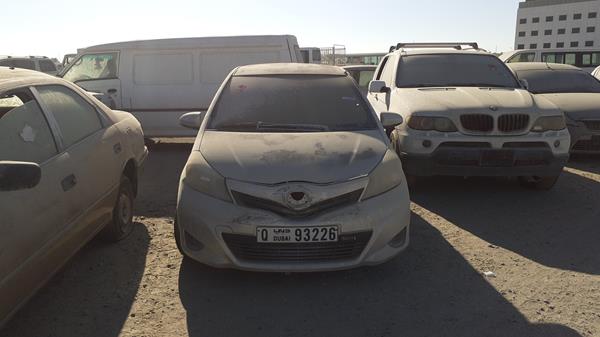 TOYOTA YARIS 2012 jtdkw9d32cd512467