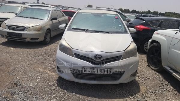 TOYOTA YARIS 2012 jtdkw9d36cd501813