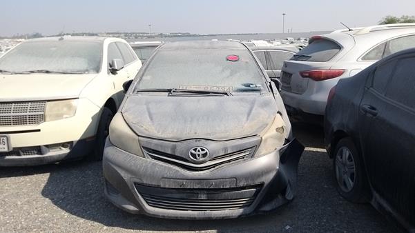 TOYOTA YARIS 2013 jtdkw9d37dd533834