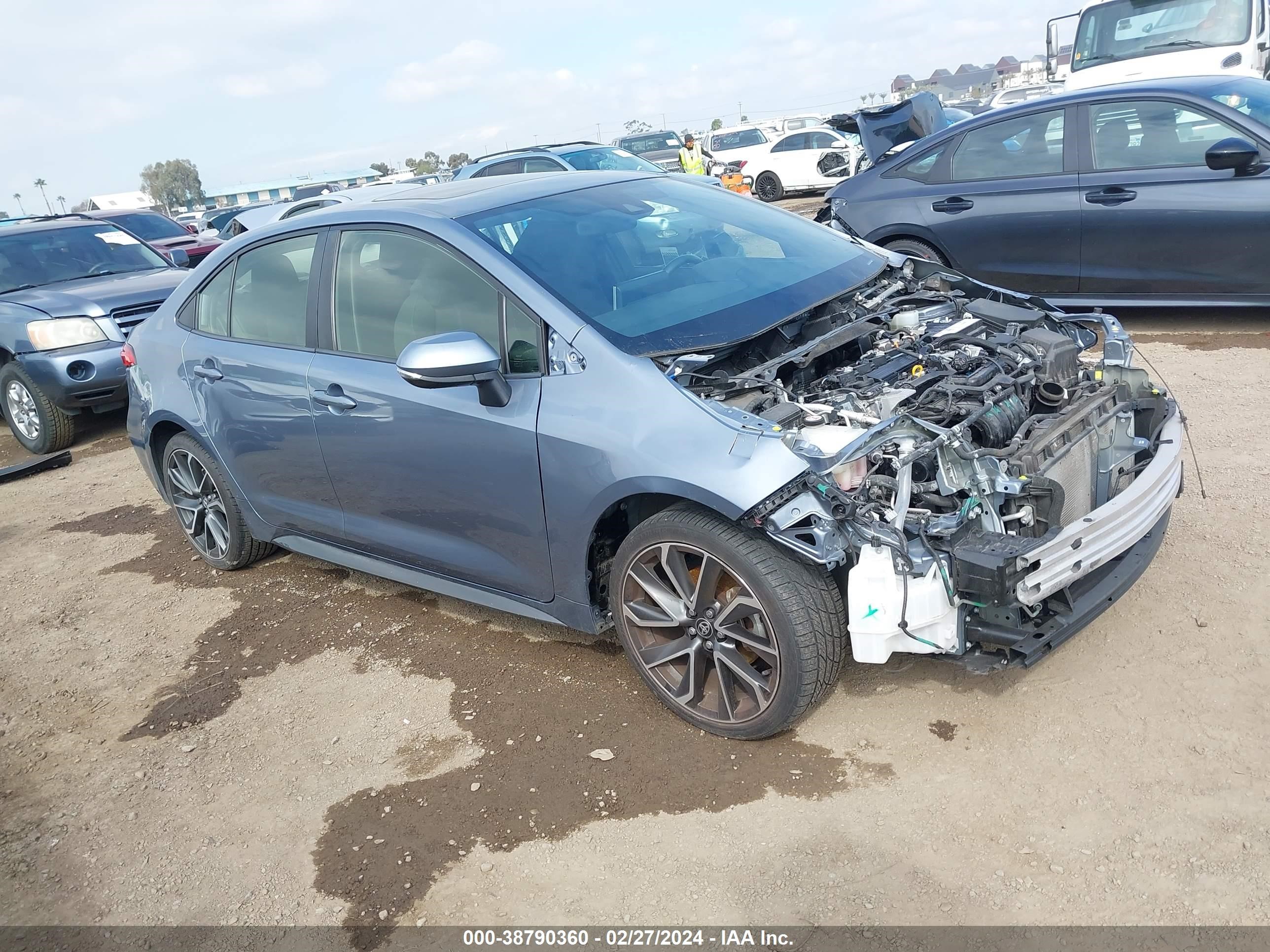 TOYOTA COROLLA 2020 jtdp4rce2lj043459