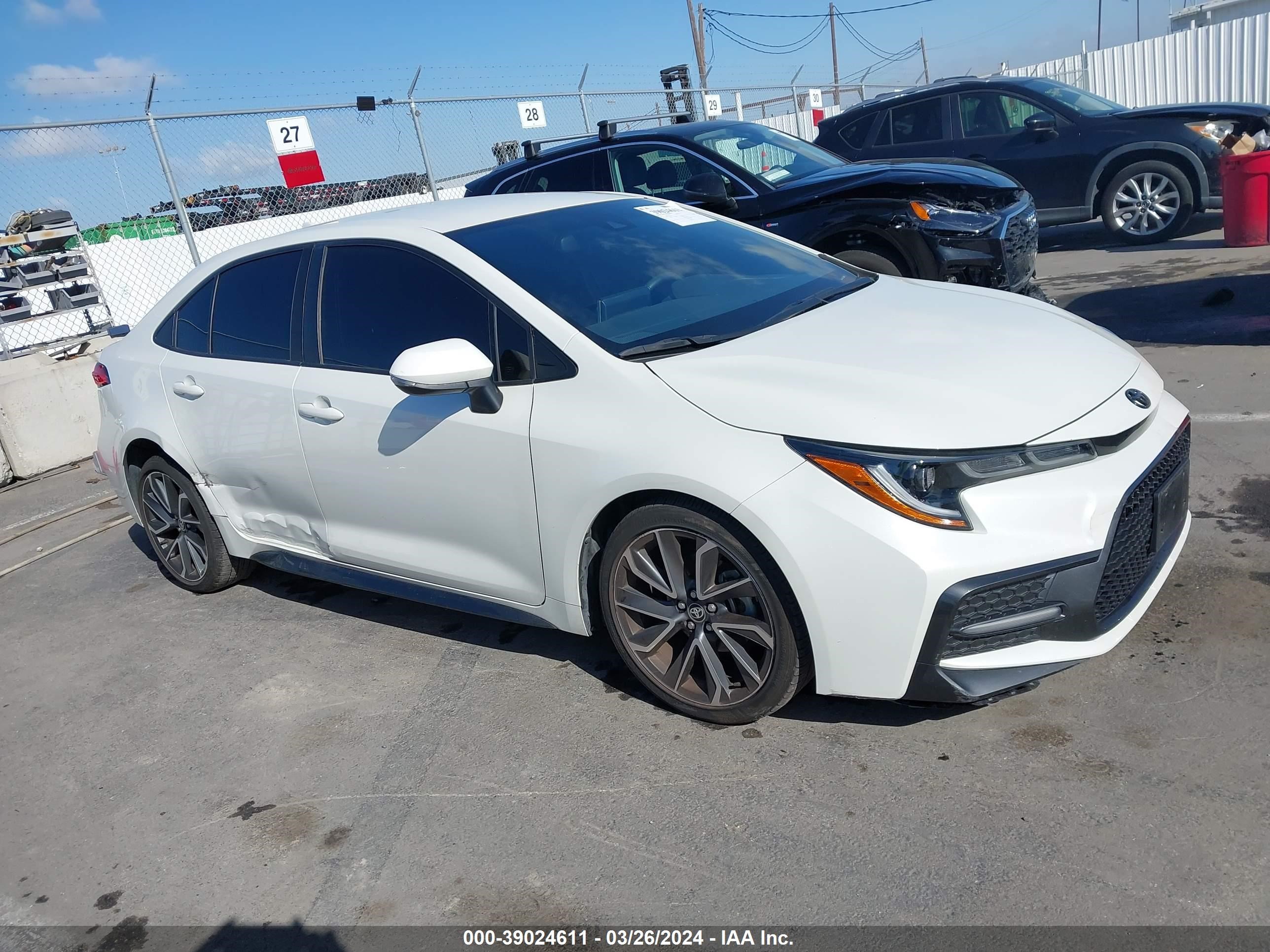 TOYOTA COROLLA 2021 jtds4mce1mj069372