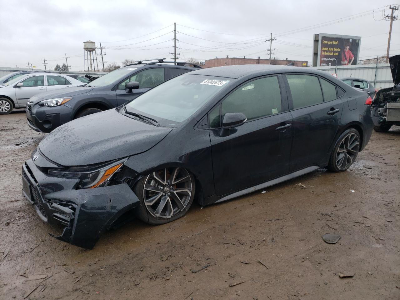 TOYOTA COROLLA 2022 jtds4mce1nj090496