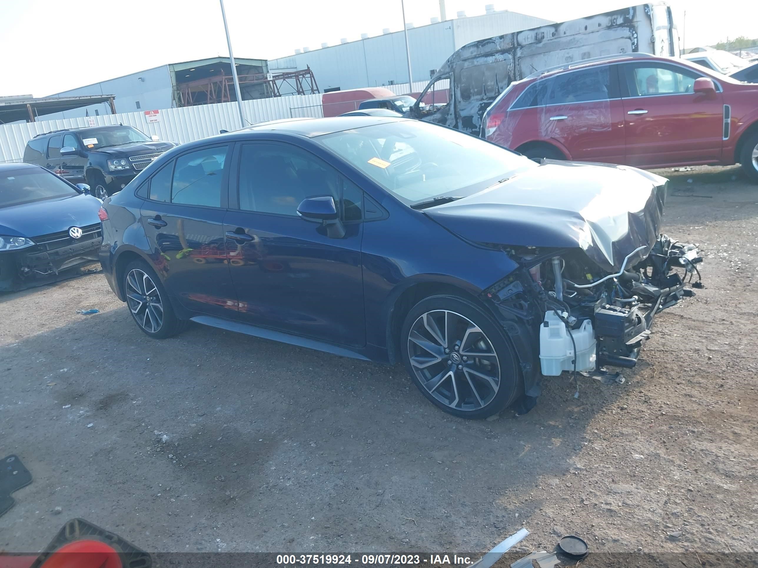 TOYOTA COROLLA 2021 jtds4mce4mj057314