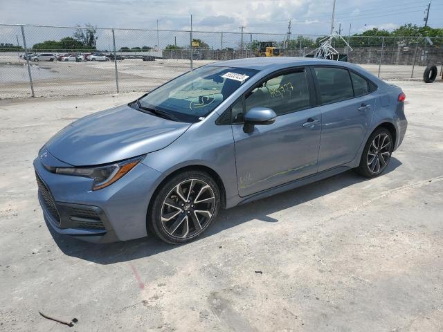 TOYOTA COROLLA SE 2022 jtds4mce4nj093490