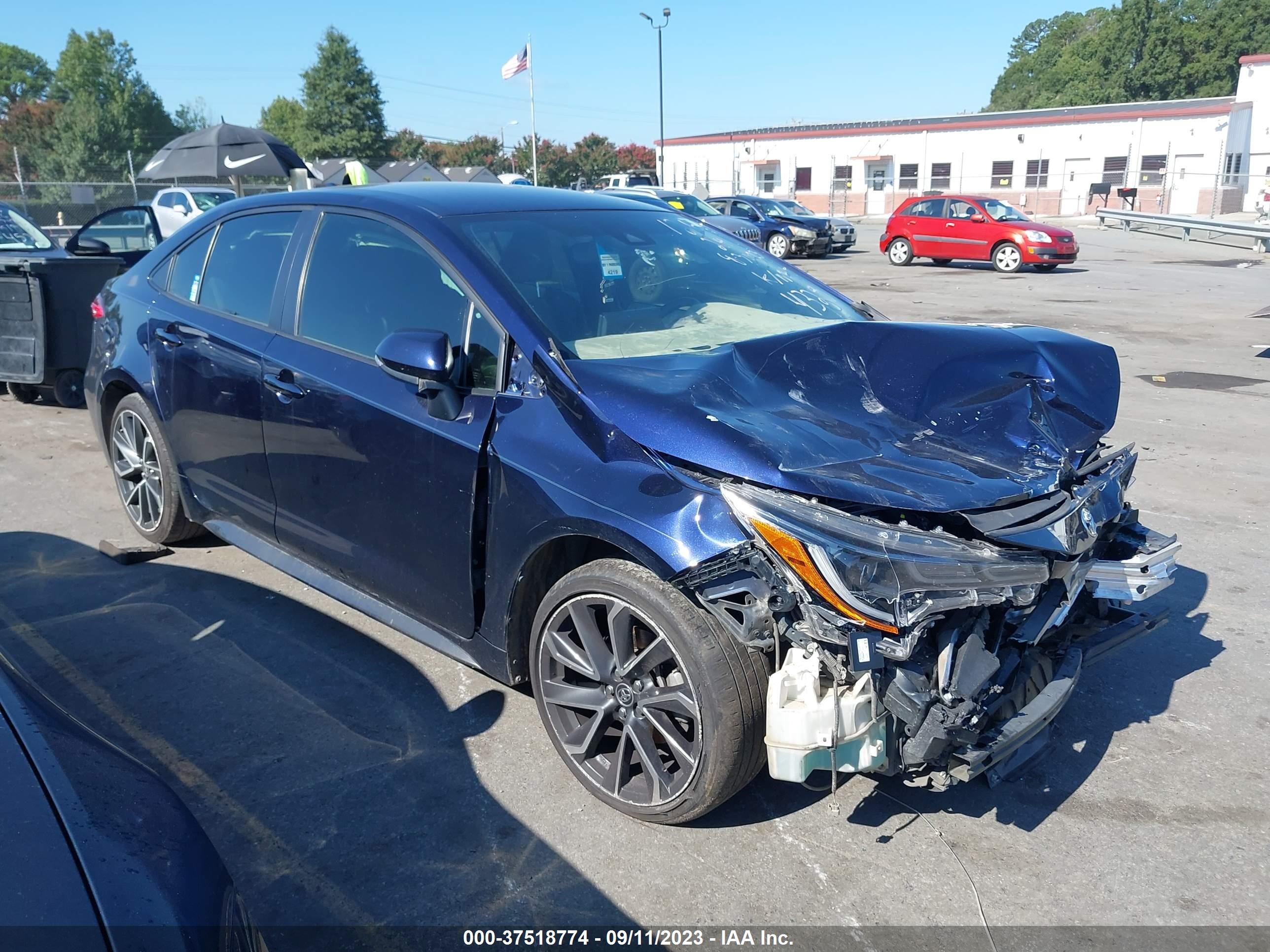 TOYOTA COROLLA 2022 jtds4mce5nj084328