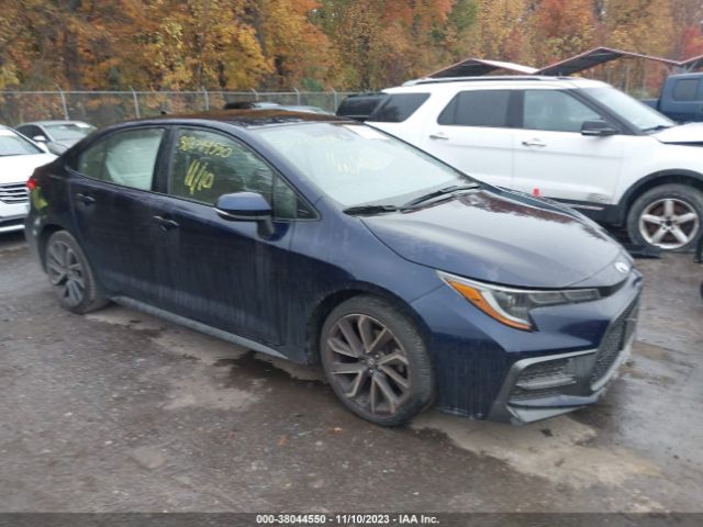 TOYOTA COROLLA 2022 jtds4mce6nj086086