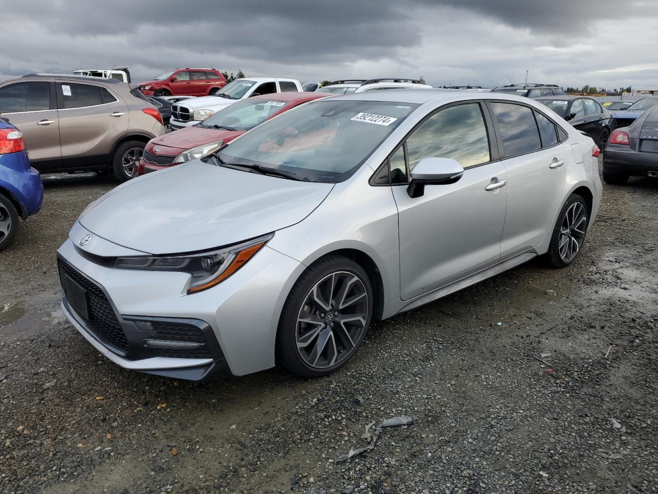 TOYOTA COROLLA 2022 jtds4mce8nj087403