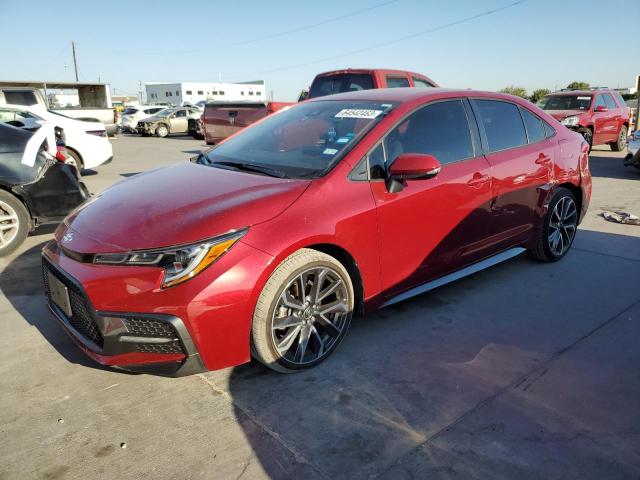 TOYOTA COROLLA SE 2022 jtds4mce9nj097678