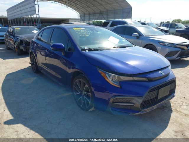 TOYOTA COROLLA 2020 jtds4rce1lj029563