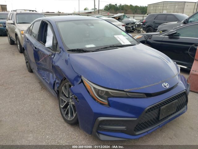 TOYOTA COROLLA 2020 jtds4rce3lj038863