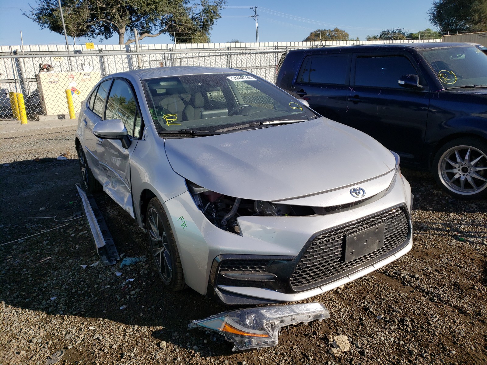 TOYOTA COROLLA SE 2020 jtds4rce6lj029672