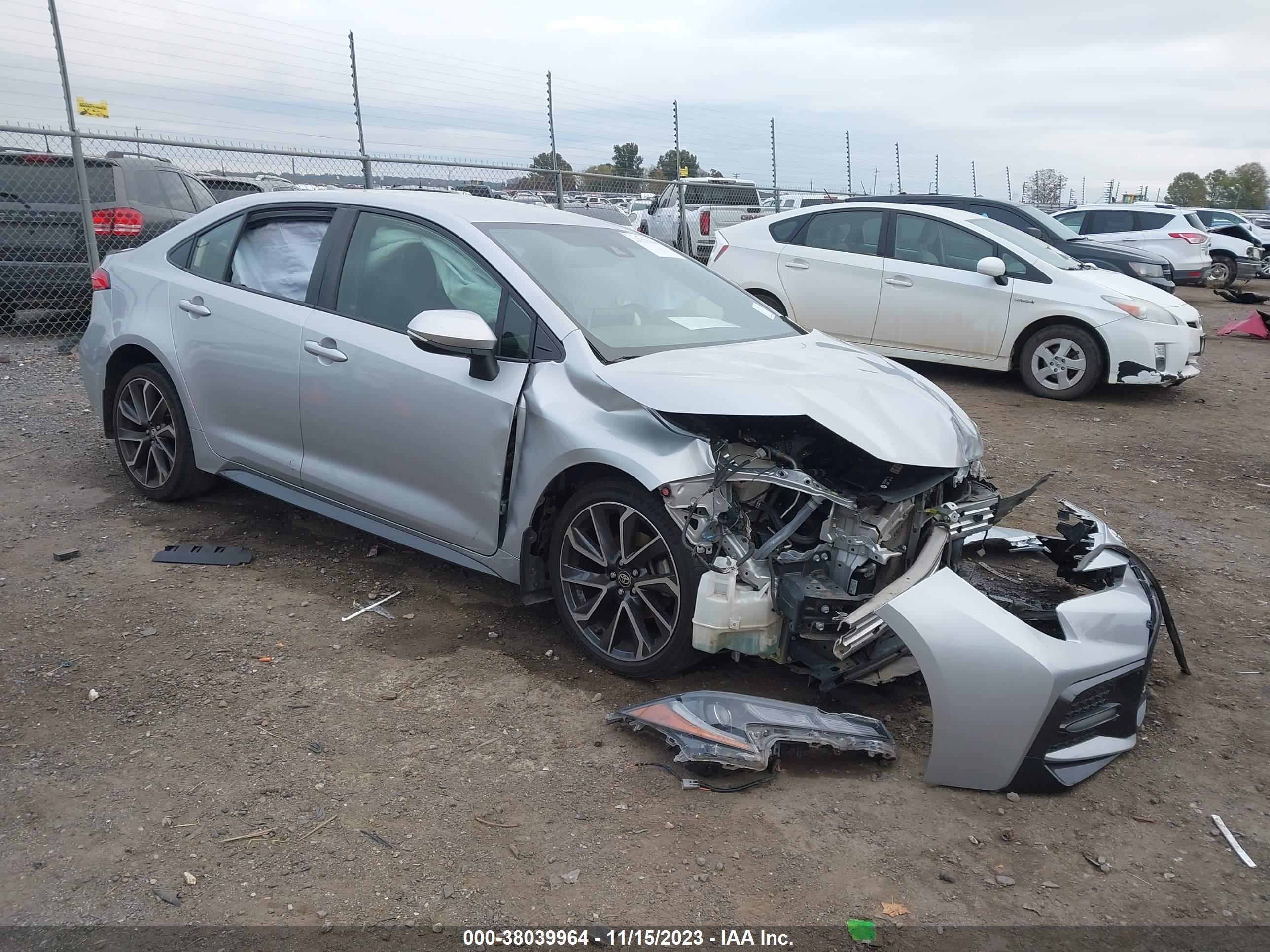 TOYOTA COROLLA 2020 jtds4rce7lj025971