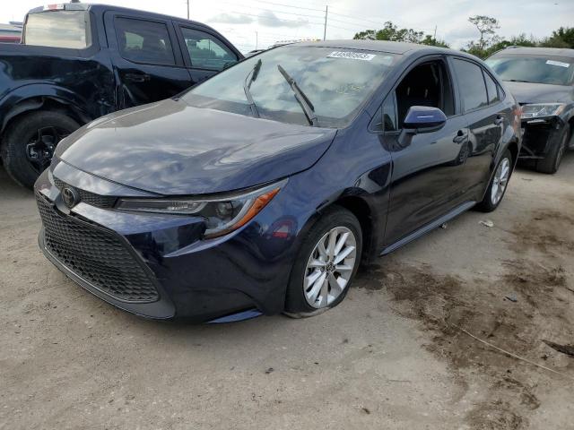 TOYOTA COROLLA LE 2021 jtdvpmae6mj156501