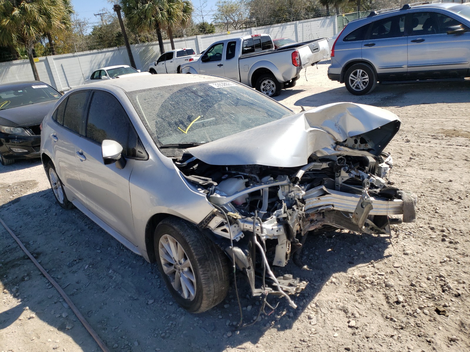 TOYOTA COROLLA LE 2020 jtdvprae5lj098683