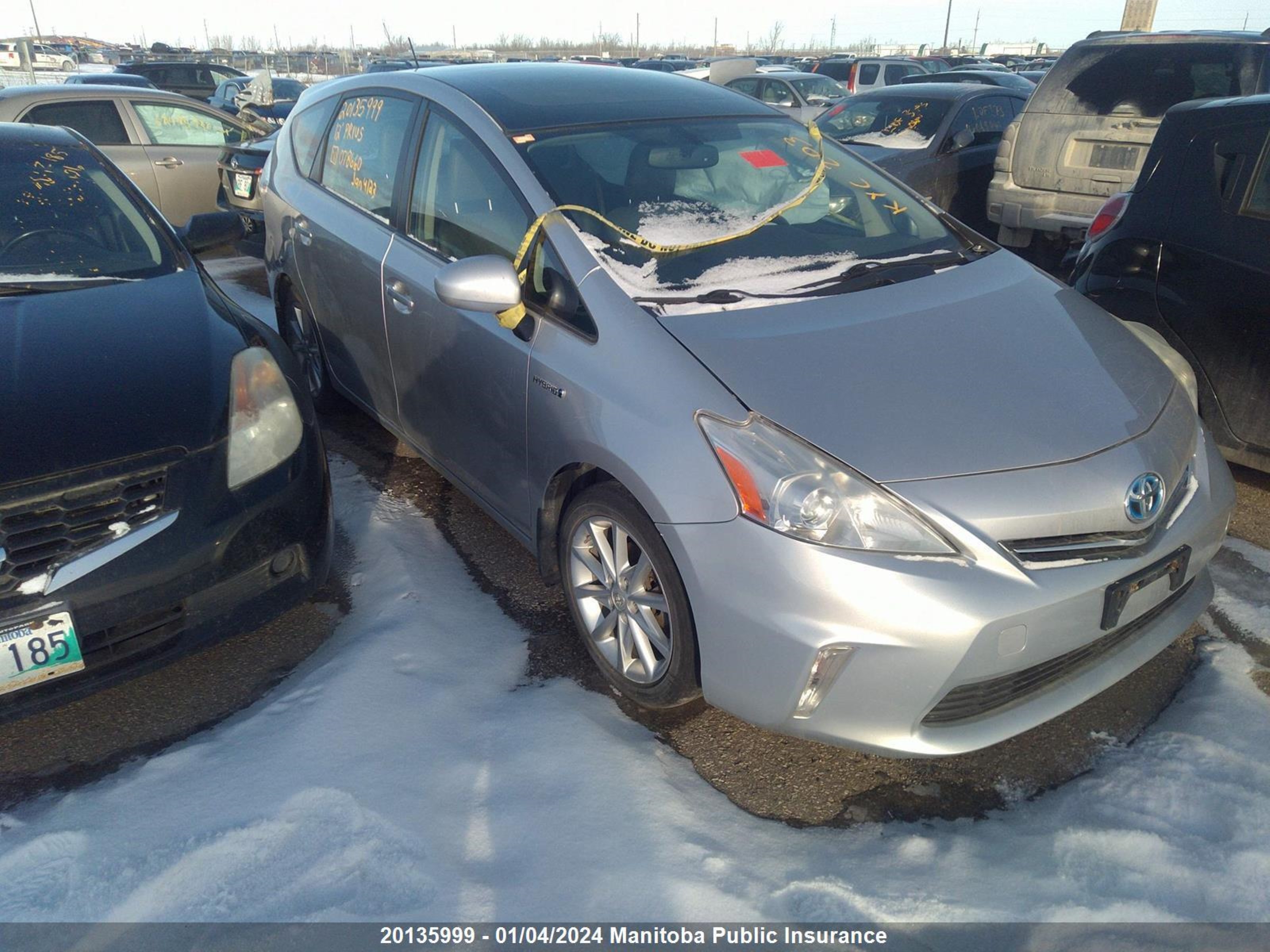 TOYOTA PRIUS V (+) 2012 jtdzn3eu0c3078660