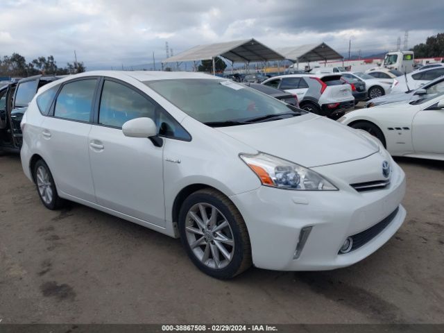 TOYOTA PRIUS V 2012 jtdzn3eu0c3170304