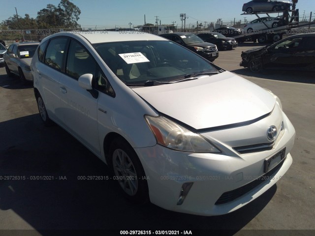 TOYOTA PRIUS V 2013 jtdzn3eu0d3260117