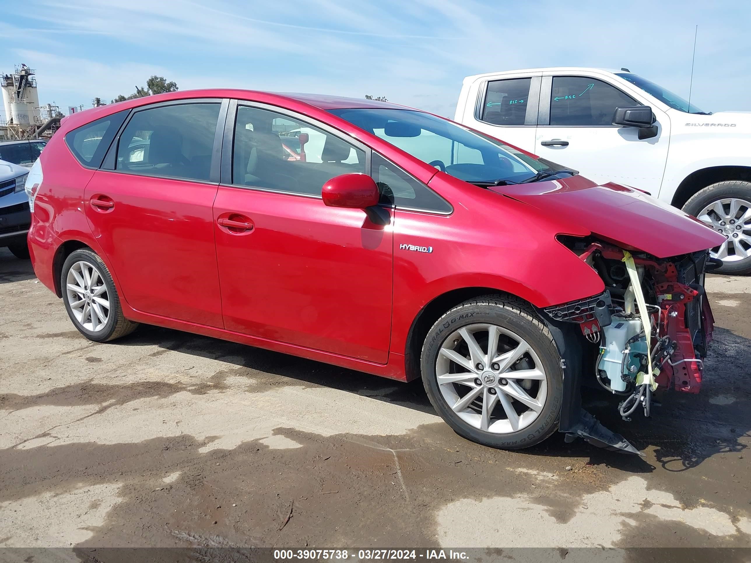 TOYOTA PRIUS V (+) 2014 jtdzn3eu0e3358579