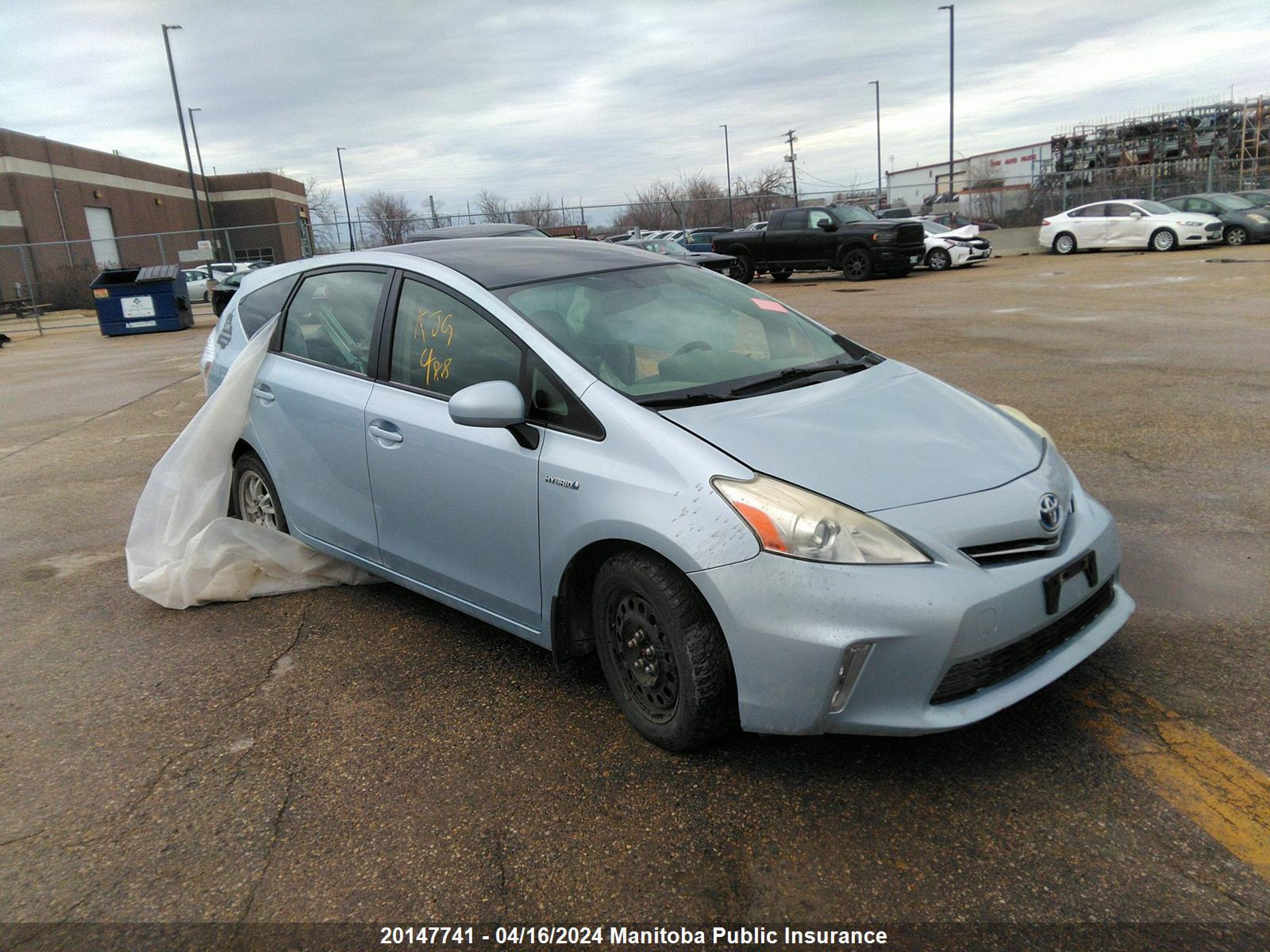 TOYOTA PRIUS V (+) 2012 jtdzn3eu1c3135397