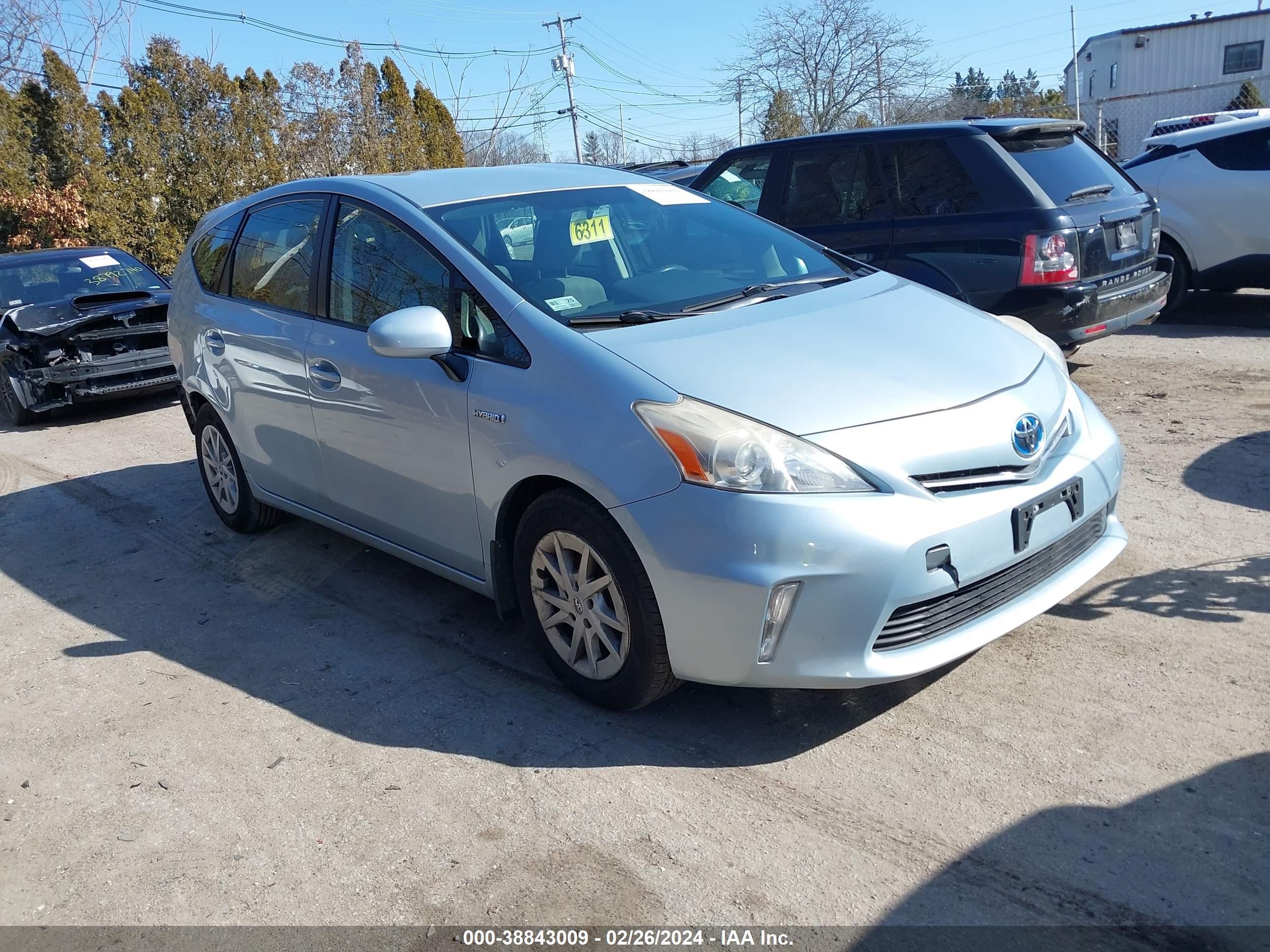 TOYOTA PRIUS V (+) 2013 jtdzn3eu1d3232231