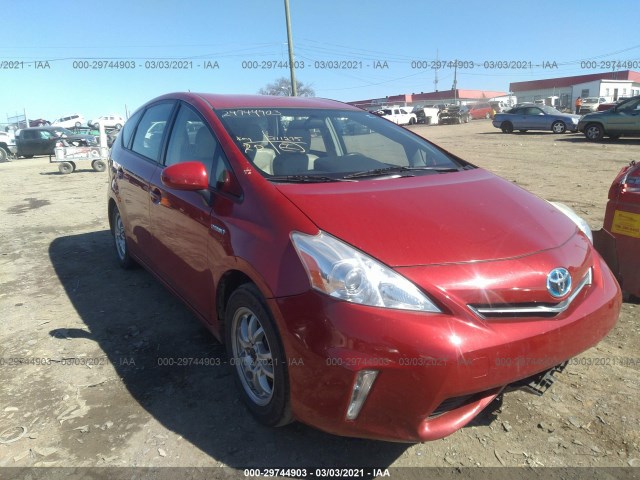 TOYOTA PRIUS V 2012 jtdzn3eu2c3049287