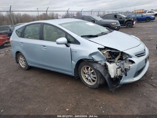 TOYOTA PRIUS V 2012 jtdzn3eu2c3105776