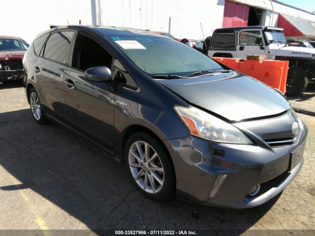 TOYOTA PRIUS V 2013 jtdzn3eu2d3249460