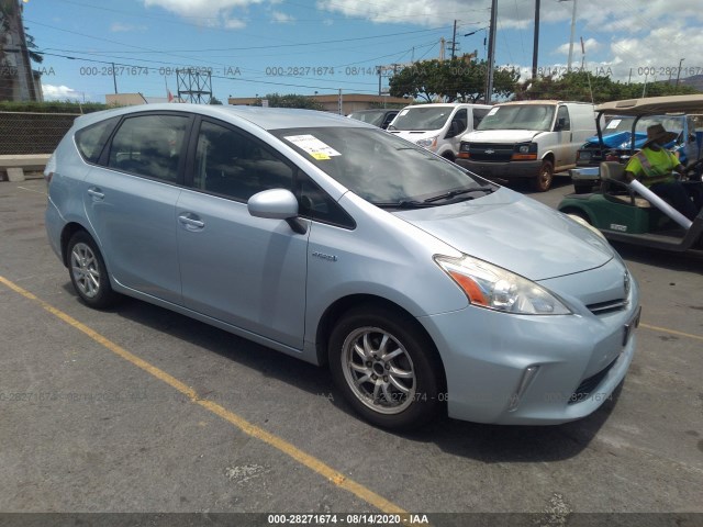 TOYOTA PRIUS V 2013 jtdzn3eu2d3272236