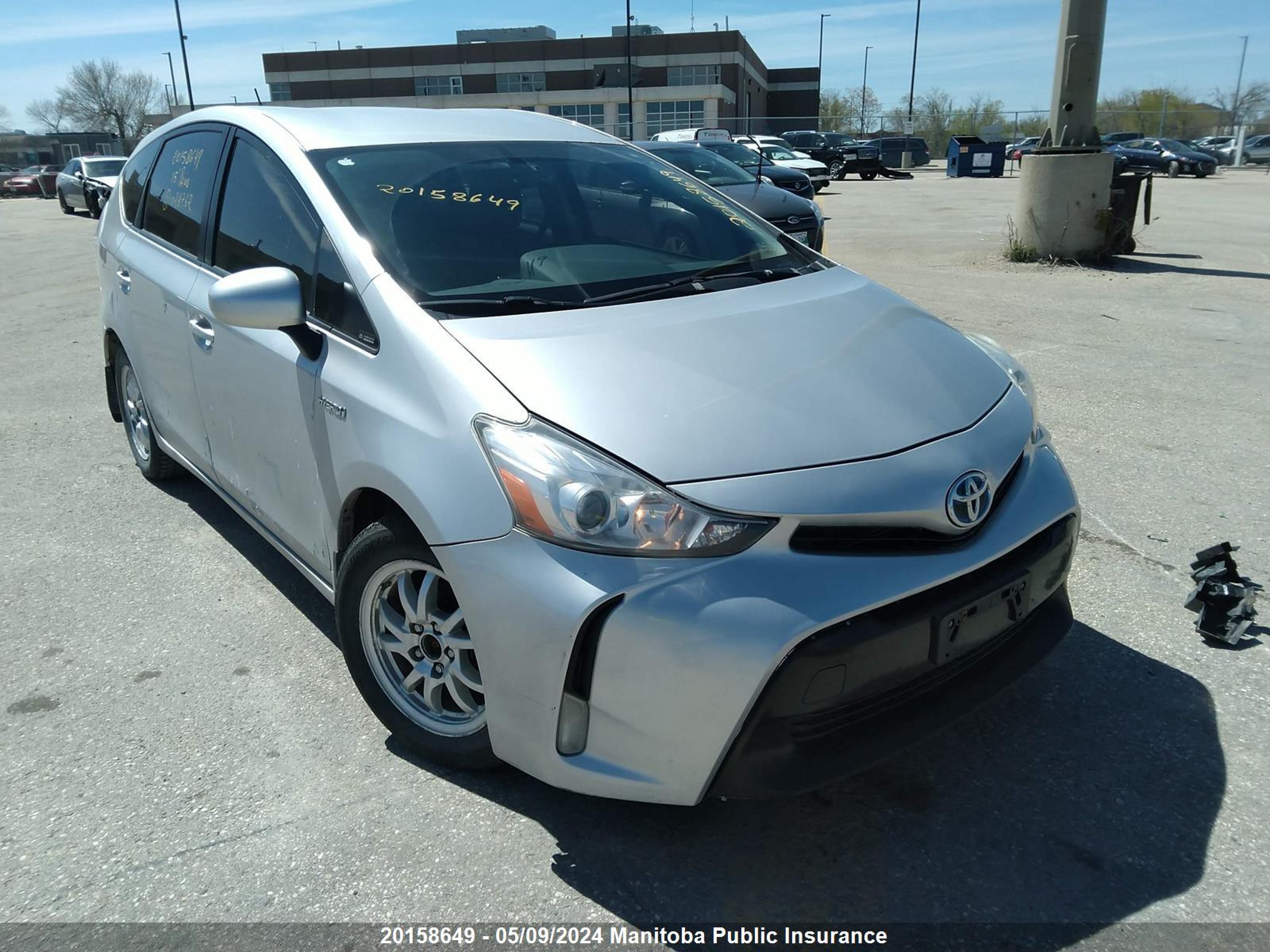 TOYOTA PRIUS V (+) 2015 jtdzn3eu2fj028262